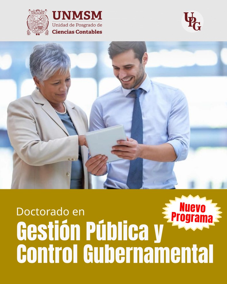 Doctorado en gestión pública y control gubernamental
